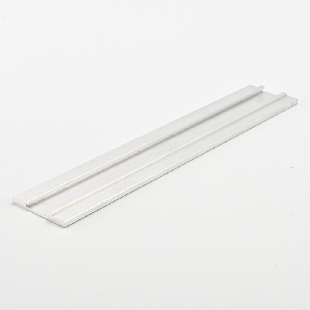 Factory direct supply of 6063 aluminum rail, industrial aluminum profile, custom processing of guide rail aluminum groove for doors and windows, U-shaped aluminum strip