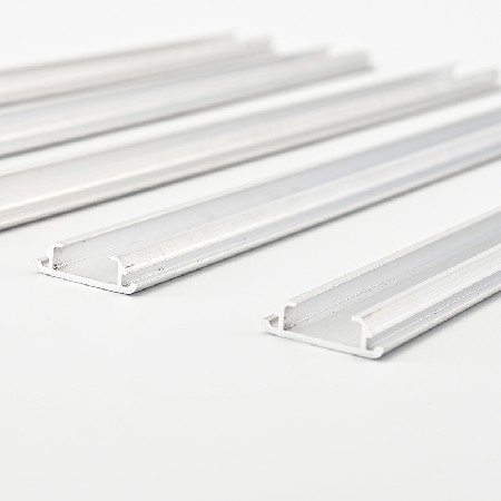 Factory direct supply of 6063 material rail, industrial aluminum profile, custom processing of aluminum alloy U-shaped groove for doors and windows
